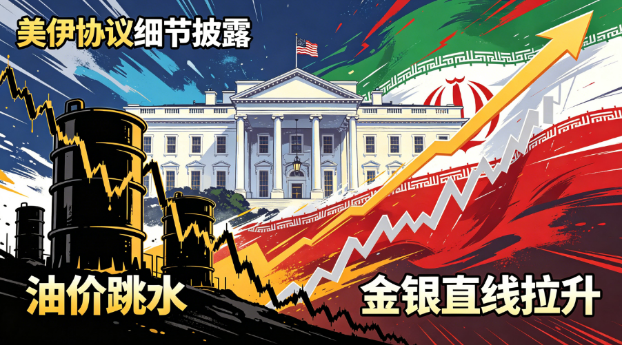 美伊協議達成 霍爾木茲海峽開放 黃金暴漲原油重挫