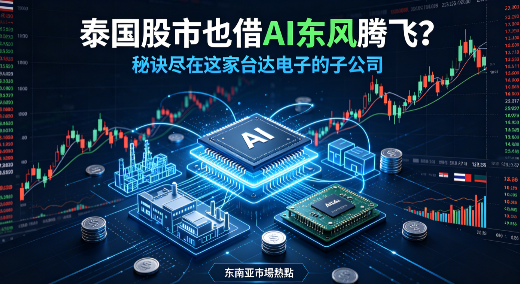 泰股異軍突起：台達電子泰國領軍AI基礎設施浪潮
