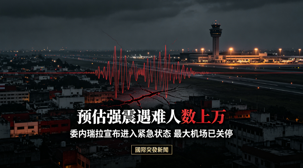 委內瑞拉強震雙連擊：7級以上地震釀重災，全國進入緊急狀態