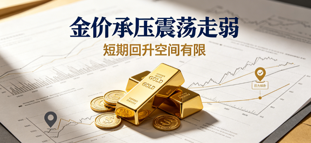 金價承壓震盪下行 宏觀與地緣風險交織