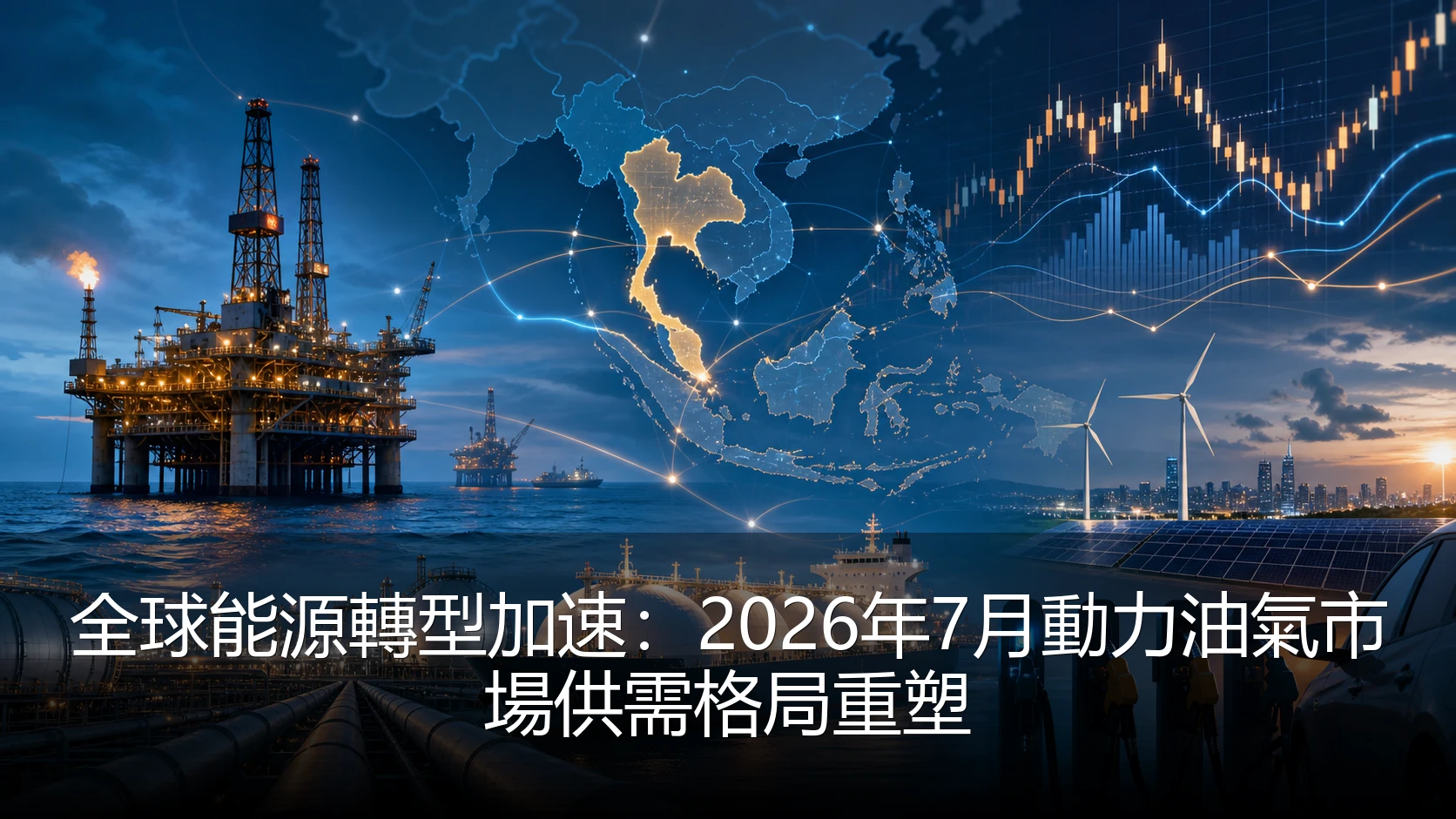 全球能源轉型加速：2026年7月動力油氣市場供需格局重塑