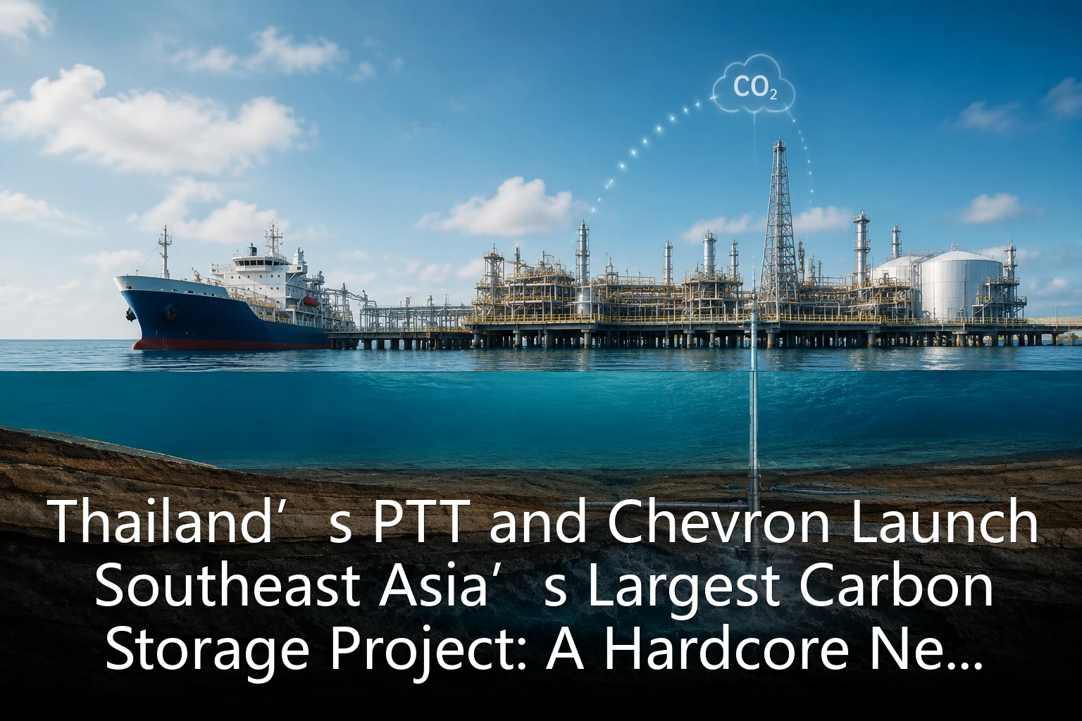 Thailand’s PTT and Chevron Launch Southeast Asia’s Largest Carbon Storage Project: A Hardcore New Milestone in Energy Emission Reduction