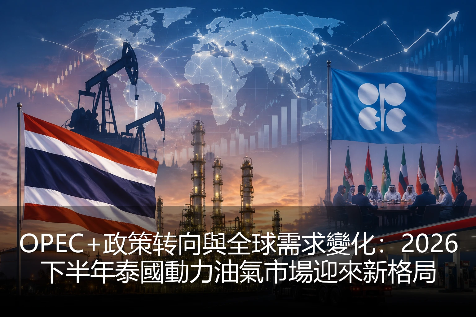 OPEC+政策转向與全球需求變化：2026下半年泰國動力油氣市場迎來新格局