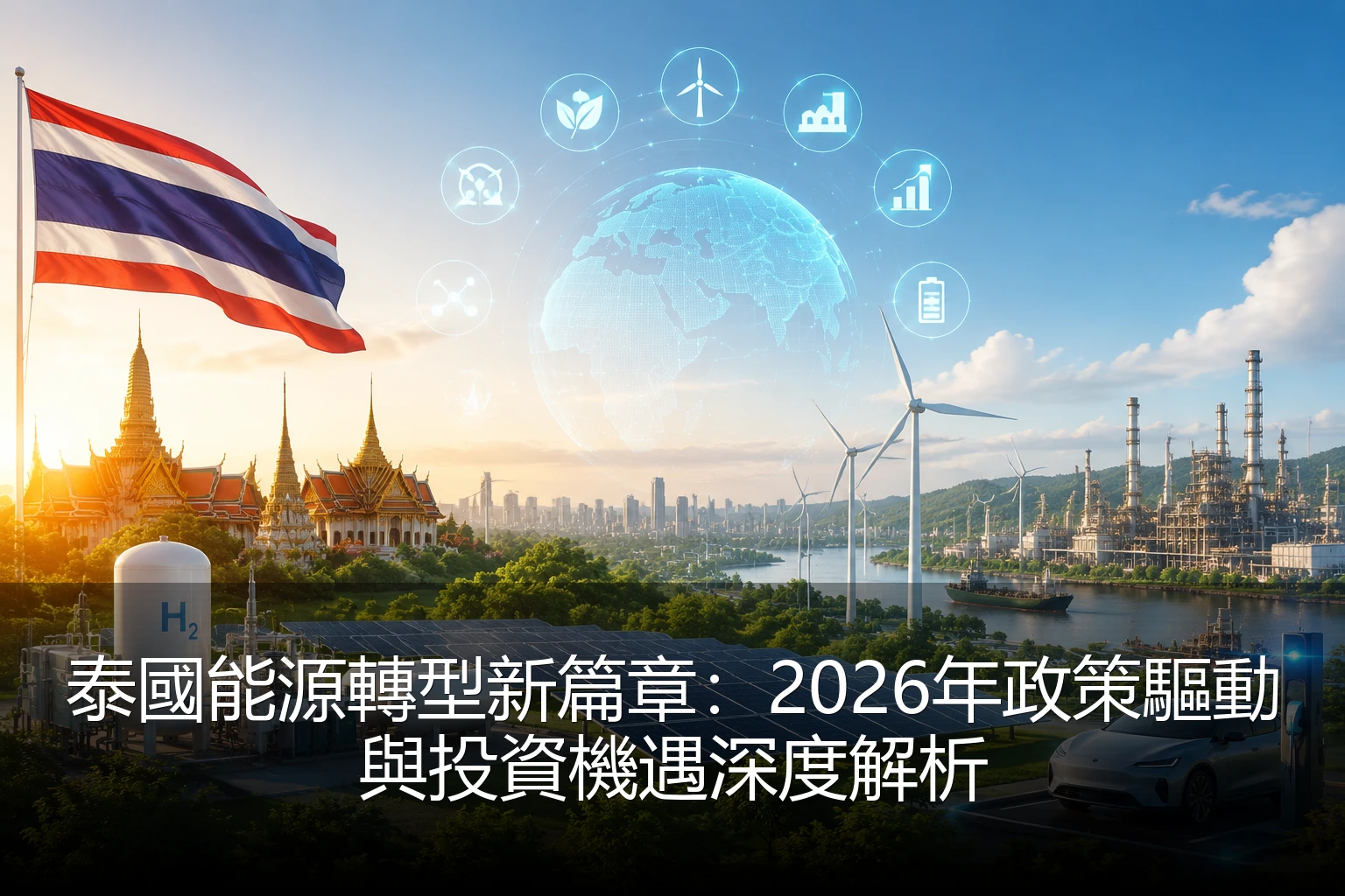 泰國能源轉型新篇章：2026年政策驅動與投資機遇深度解析