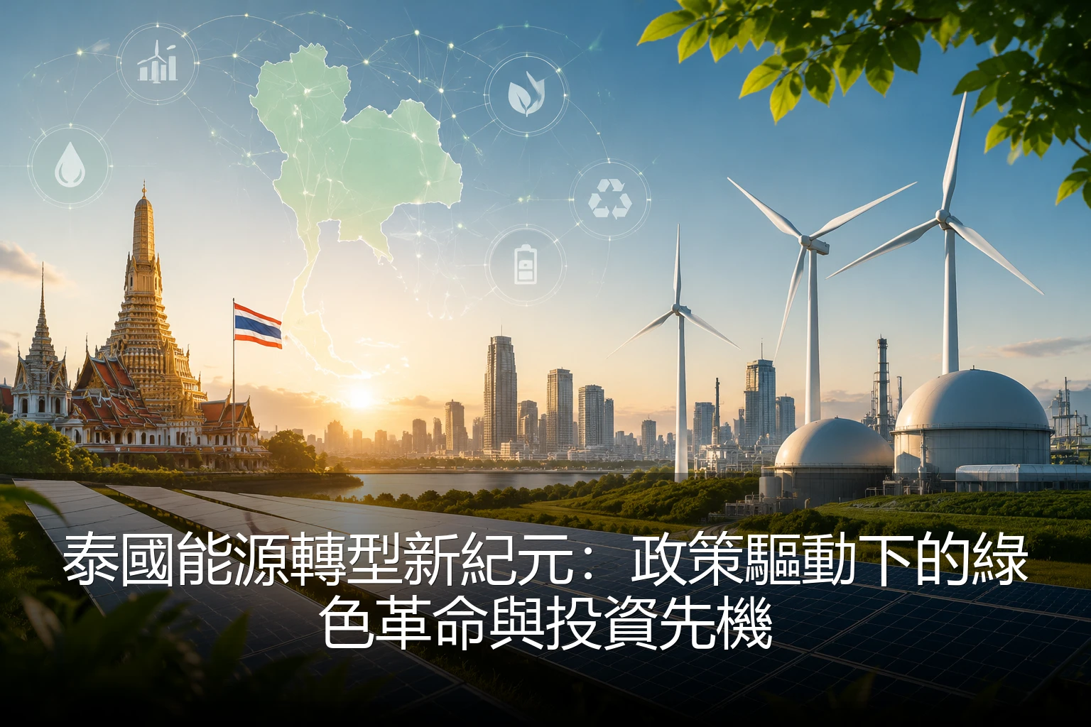 泰國能源轉型新紀元：政策驅動下的綠色革命與投資先機