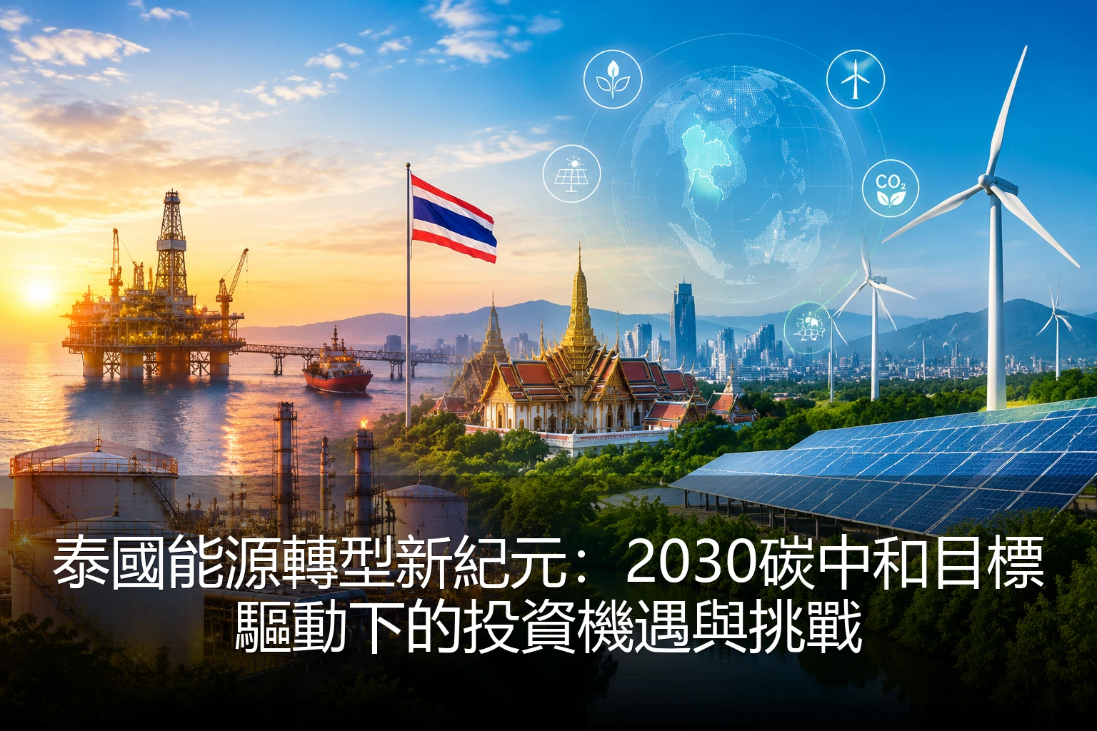 泰國能源轉型新紀元：2030碳中和目標驅動下的投資機遇與挑戰